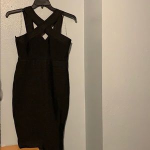 Stella Luce Black Bandage Dress